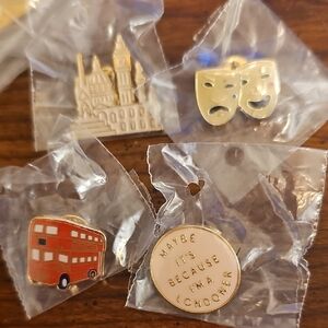 Free giveaway winners choice Burberry pin